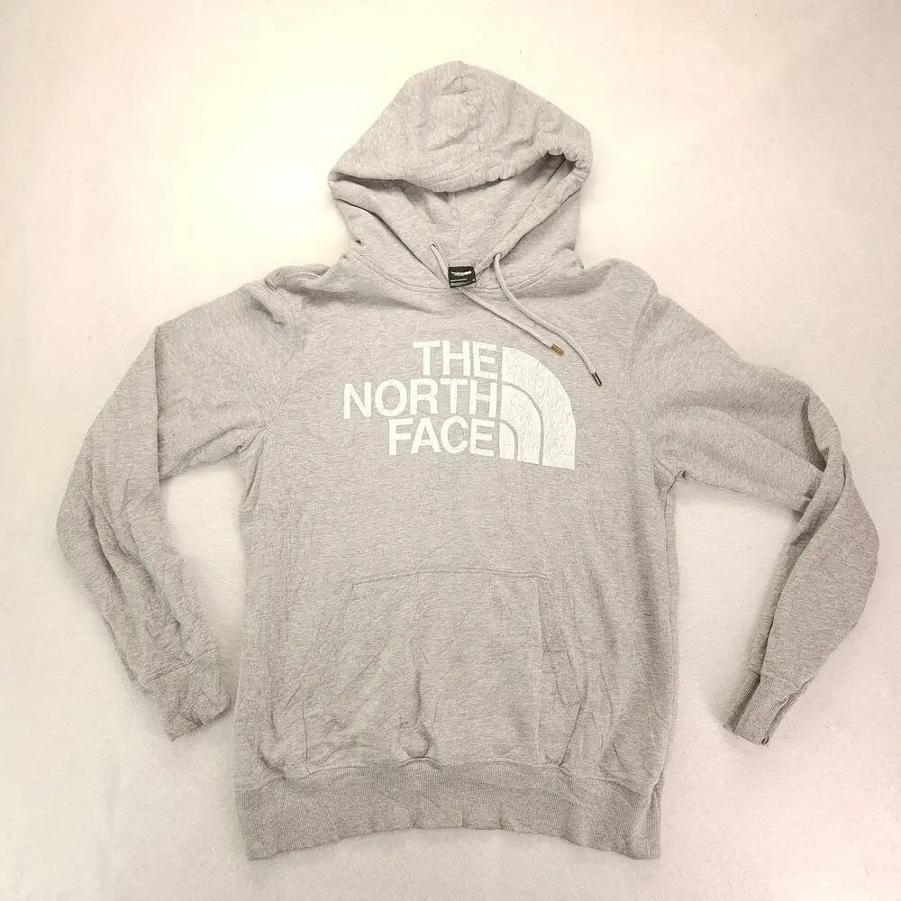 The North Face Pullover Long Sleeve Outdoor Hoodie Mens Size Medium M Gray